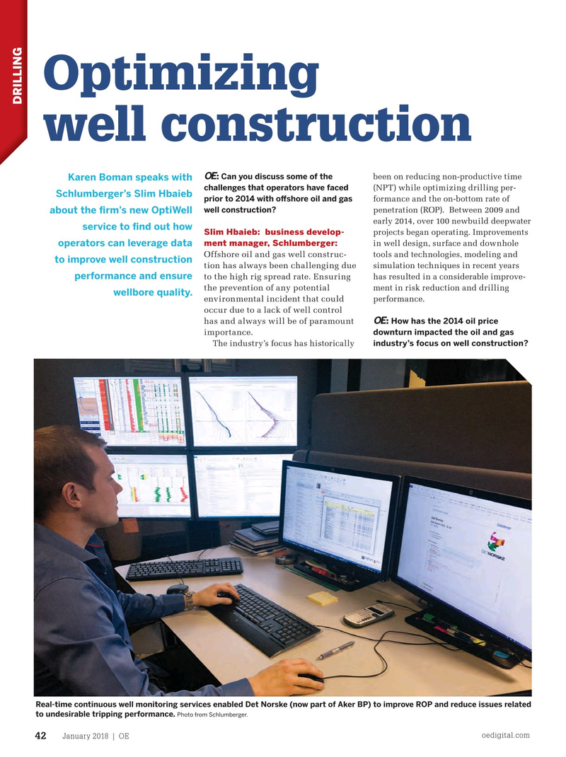Offshore Engineer Magazine, page 40,  Jan 2018