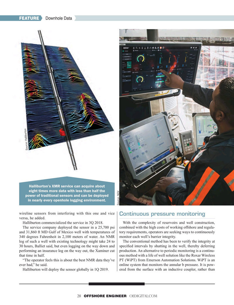 Offshore Engineer Magazine, page 28,  Jan 2019