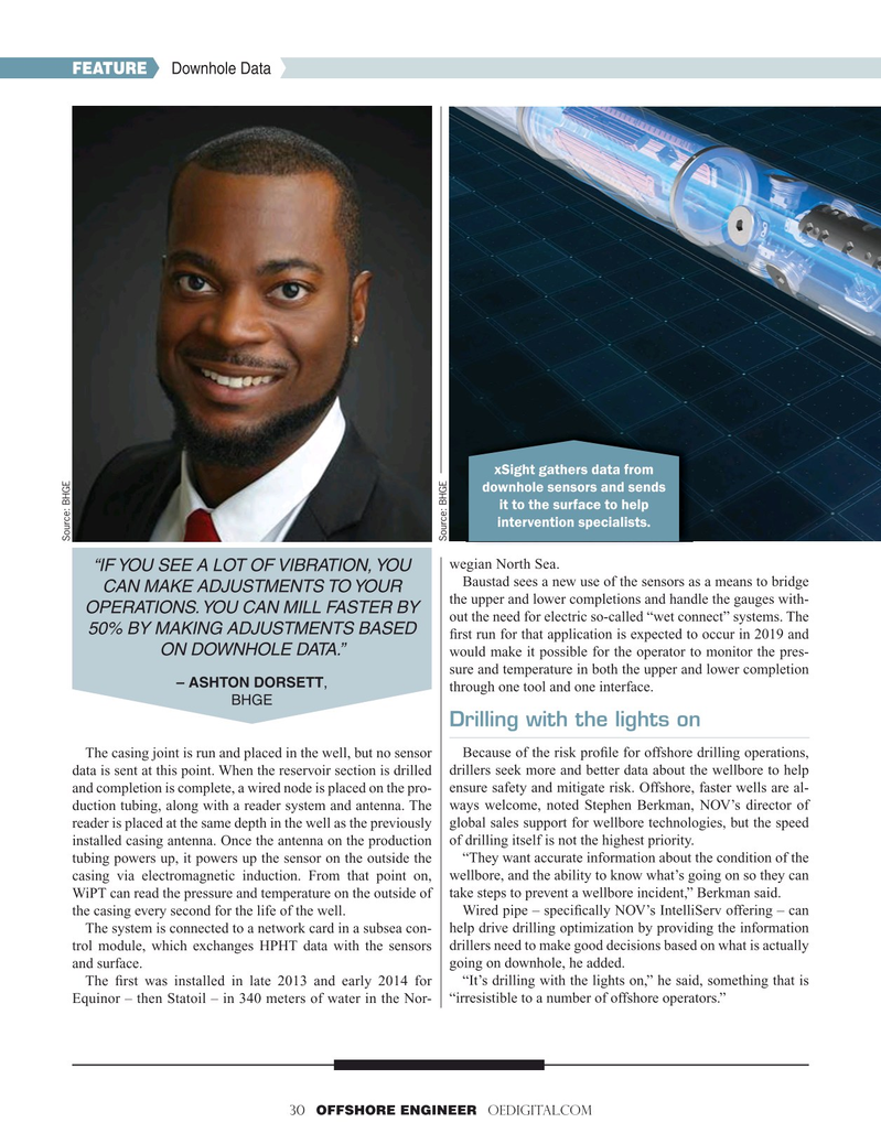 Offshore Engineer Magazine, page 30,  Jan 2019