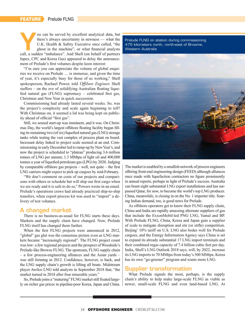 Offshore Engineer Magazine, page 34,  Jan 2019