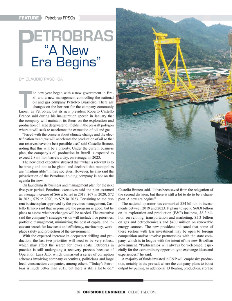 Offshore Engineer Magazine, page 38,  Jan 2019