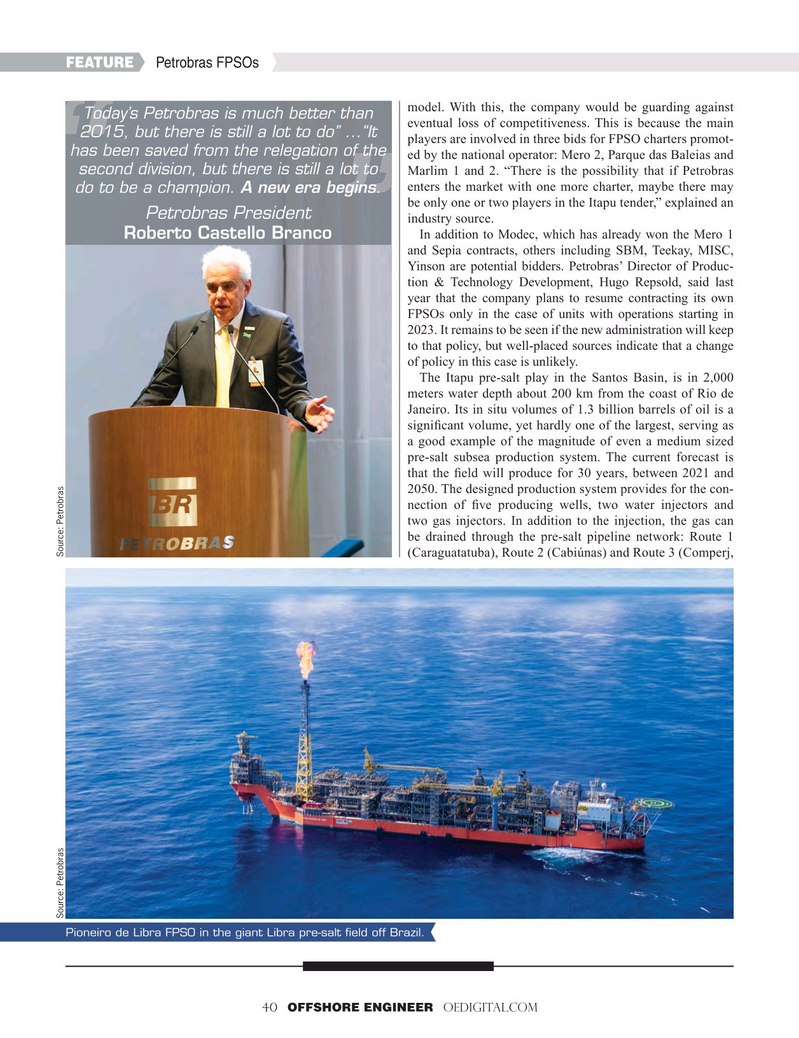 Offshore Engineer Magazine, page 40,  Jan 2019