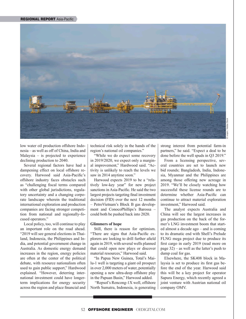Offshore Engineer Magazine, page 52,  Jan 2019