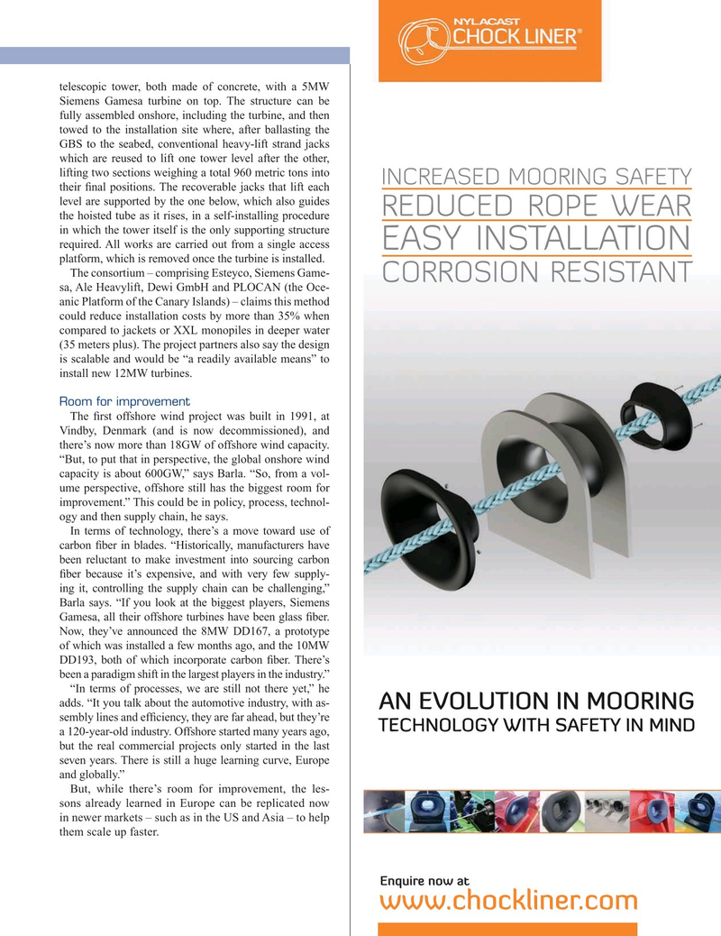 Offshore Engineer Magazine, page 27,  May 2019