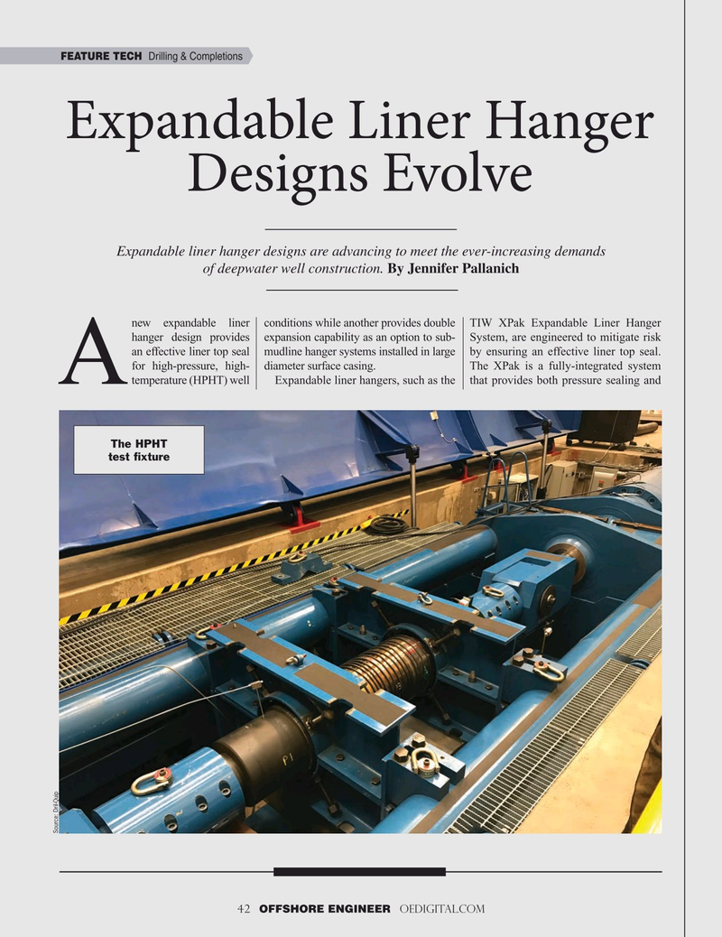 Offshore Engineer Magazine, page 42,  May 2019