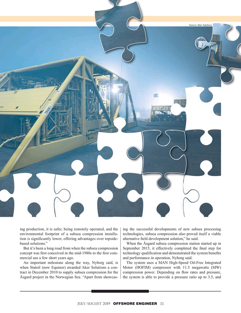 Offshore Engineer Magazine, page 33,  Jul 2019