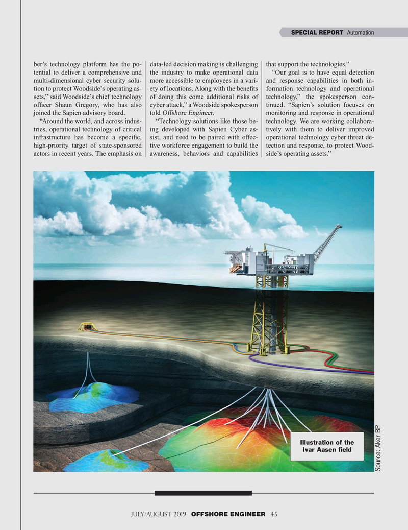 Offshore Engineer Magazine, page 45,  Jul 2019
