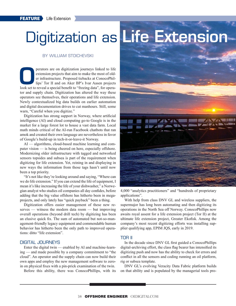 Offshore Engineer Magazine, page 34,  Sep 2019