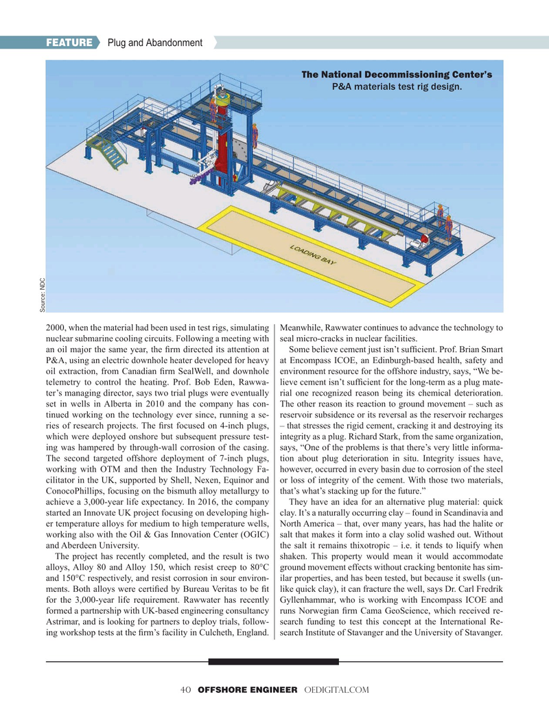 Offshore Engineer Magazine, page 40,  Sep 2019