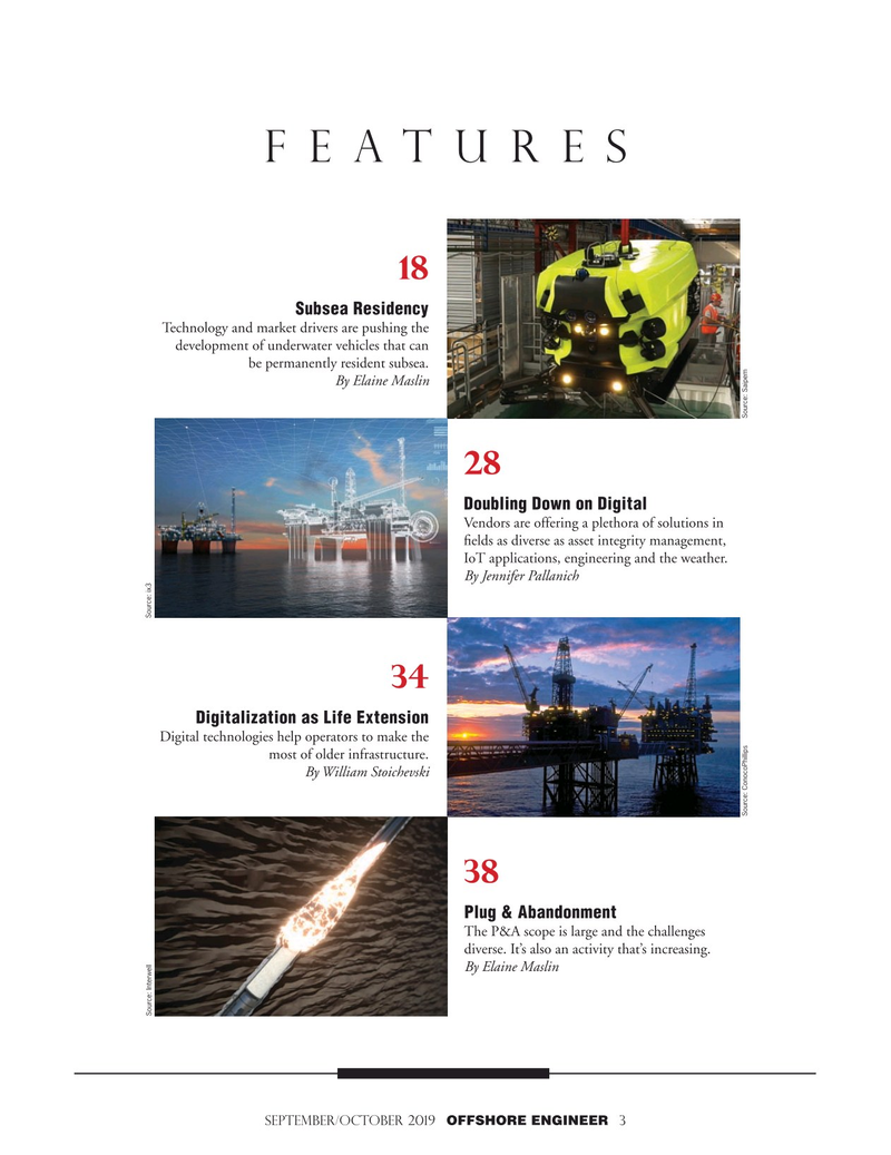 Offshore Engineer Magazine, page 3,  Sep 2019