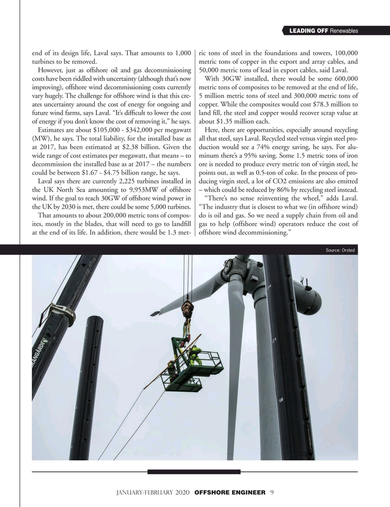 Offshore Engineer Magazine, page 9,  Jan 2020