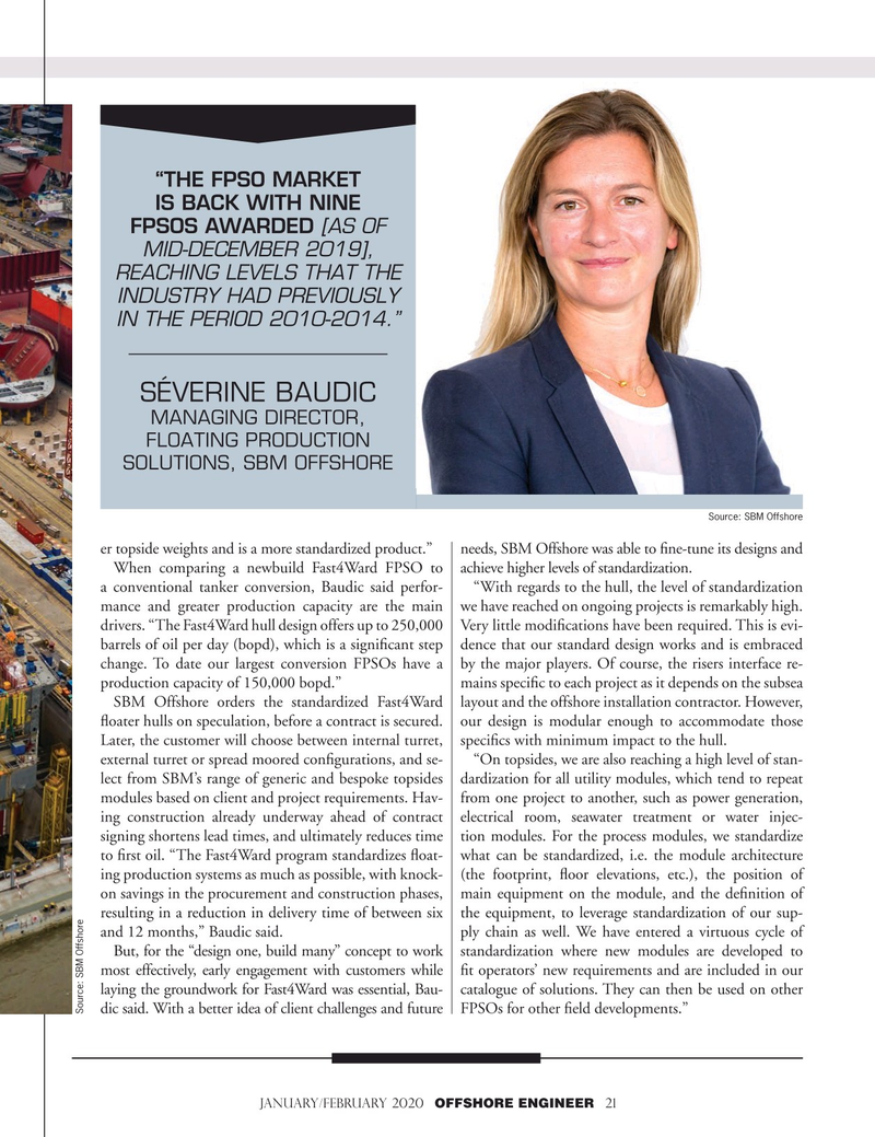Offshore Engineer Magazine, page 21,  Jan 2020