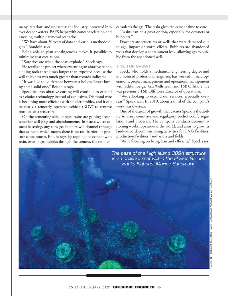 Offshore Engineer Magazine, page 55,  Jan 2020