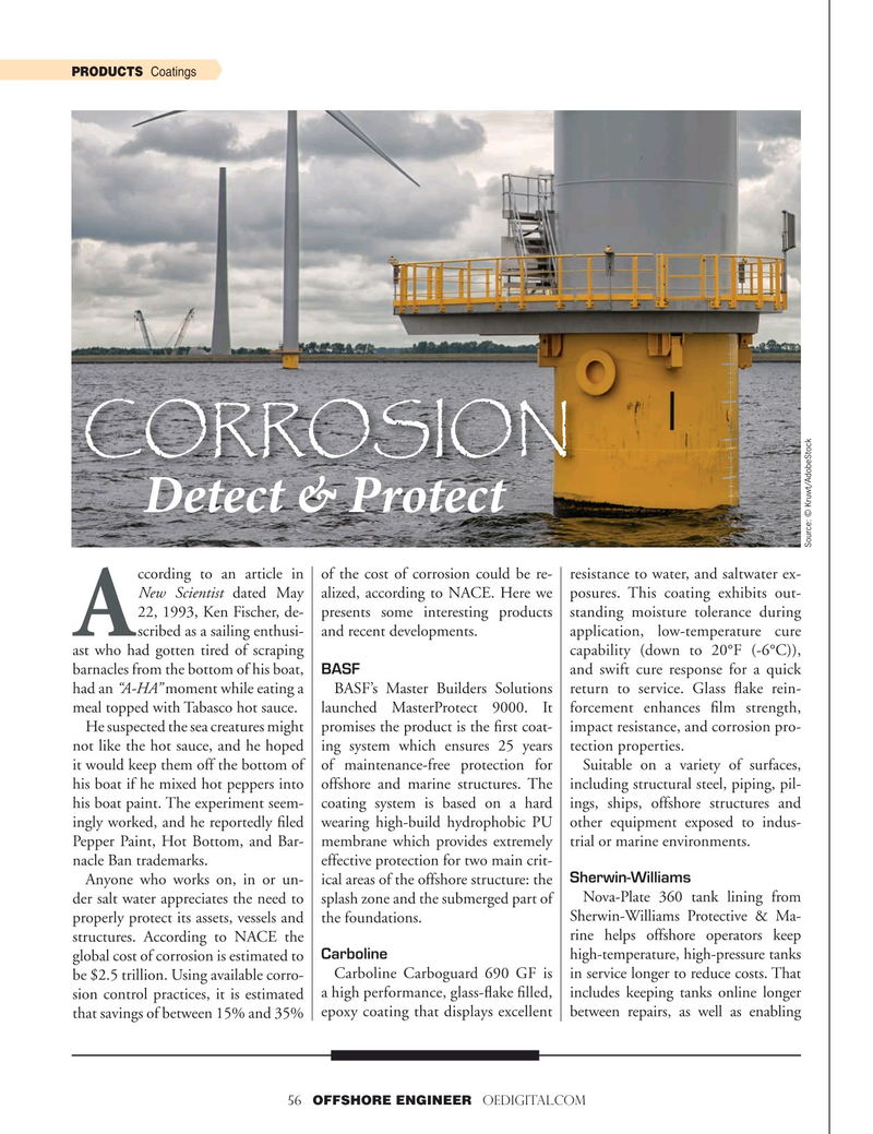 Offshore Engineer Magazine, page 56,  Jan 2020
