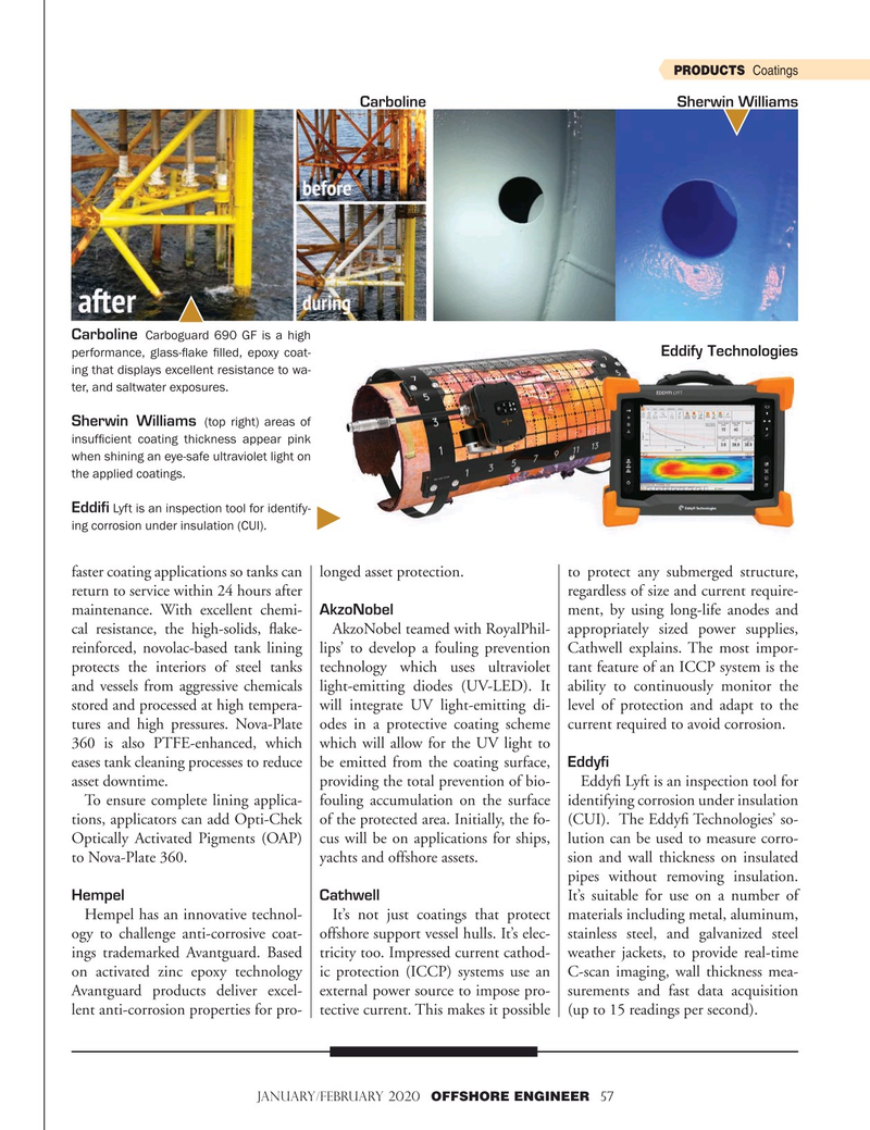 Offshore Engineer Magazine, page 57,  Jan 2020