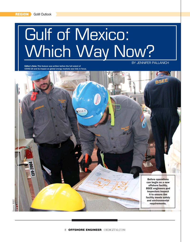 Offshore Engineer Magazine, page 8,  Mar 2020