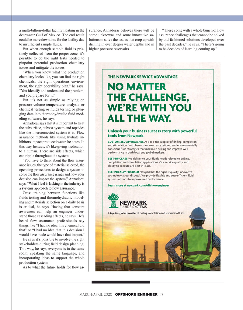 Offshore Engineer Magazine, page 17,  Mar 2020