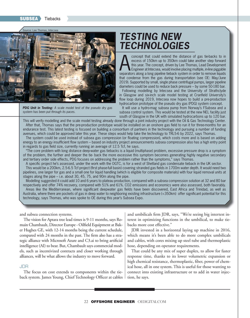 Offshore Engineer Magazine, page 22,  Mar 2020