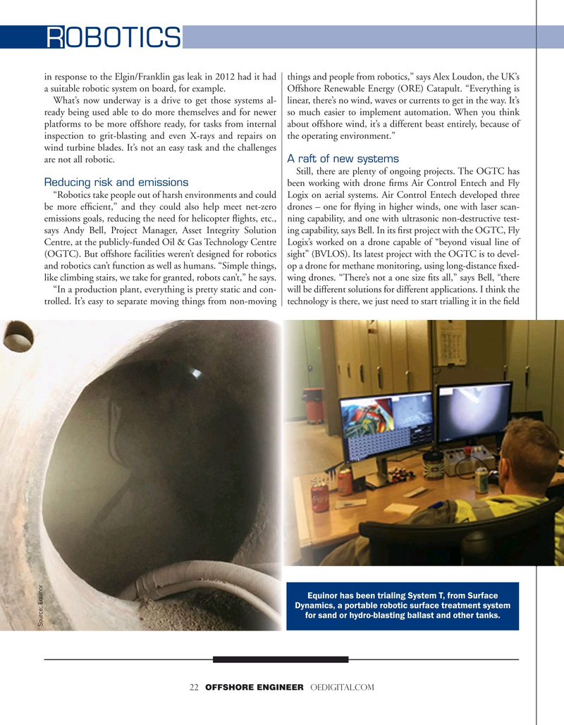 Offshore Engineer Magazine, page 22,  Jul 2020