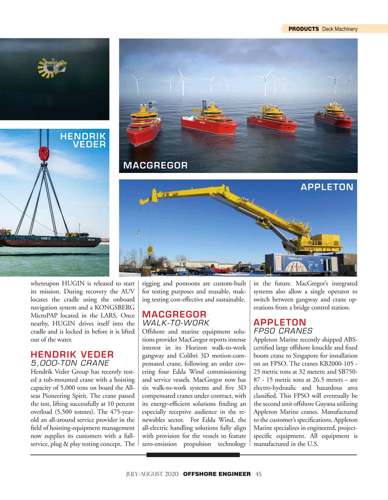 Offshore Engineer Magazine, page 45,  Jul 2020