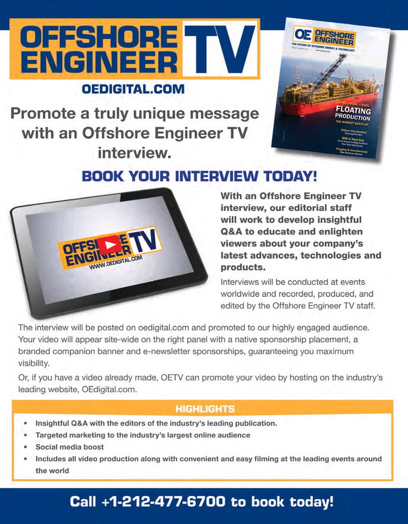 Offshore Engineer Magazine, page 19,  Sep 2020