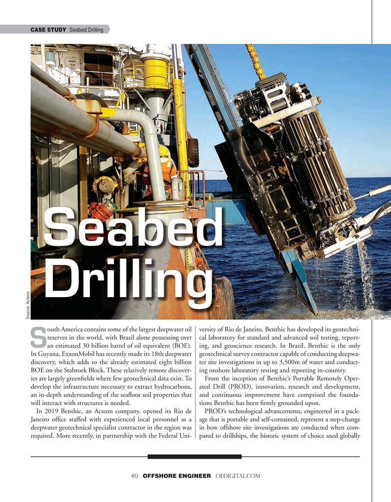 Offshore Engineer Magazine, page 40,  Sep 2020