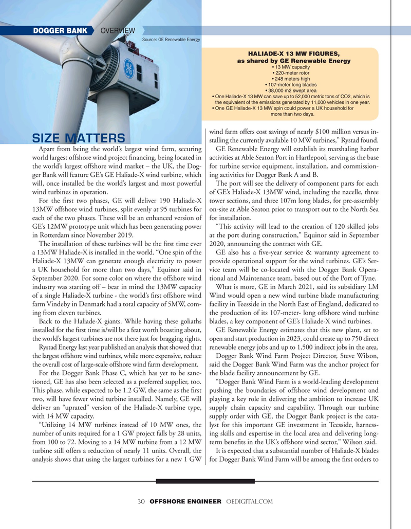 Offshore Engineer Magazine, page 30,  Mar 2021