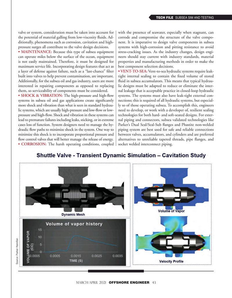 Offshore Engineer Magazine, page 43,  Mar 2021