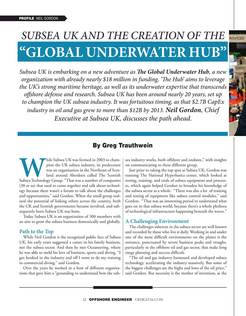 Offshore Engineer Magazine, page 12,  Jul 2021