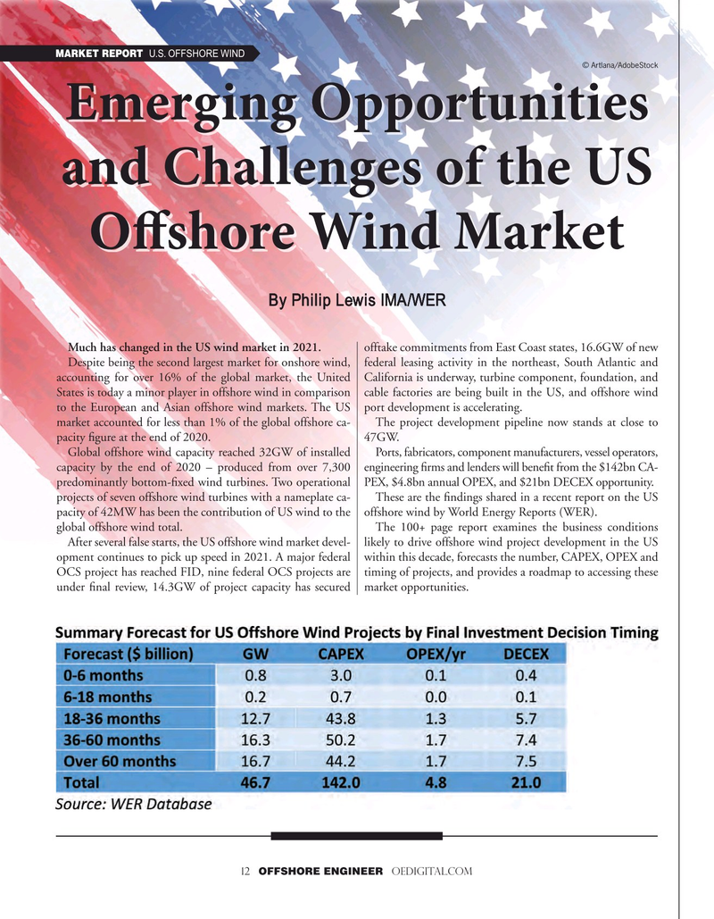 Offshore Engineer Magazine, page 12,  Sep 2021
