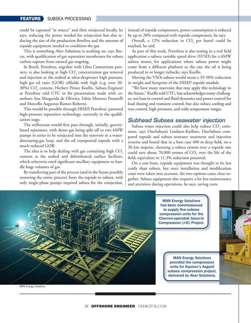 Offshore Engineer Magazine, page 38,  Sep 2021