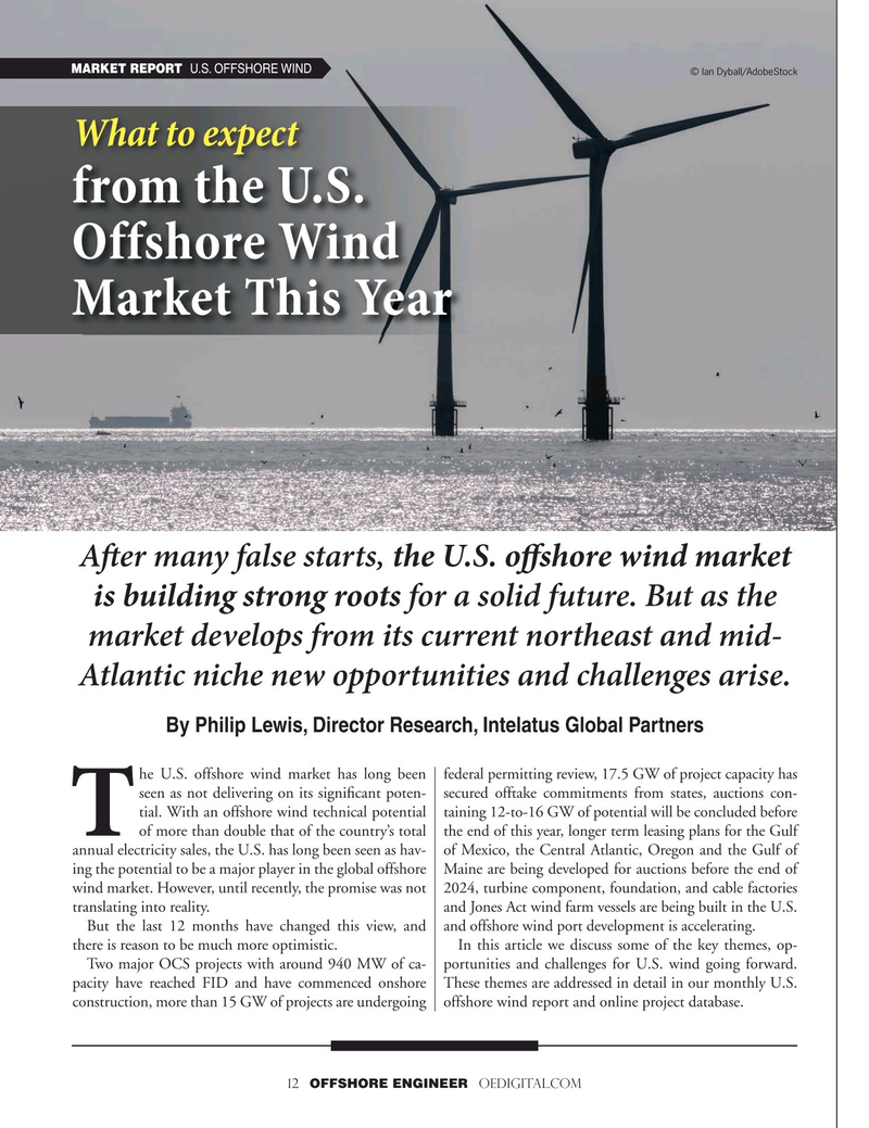 Offshore Engineer Magazine, page 12,  Mar 2022