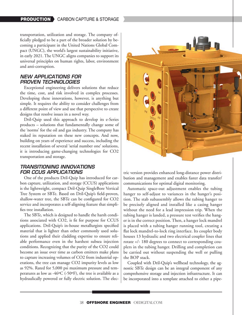 Offshore Engineer Magazine, page 38,  Mar 2022