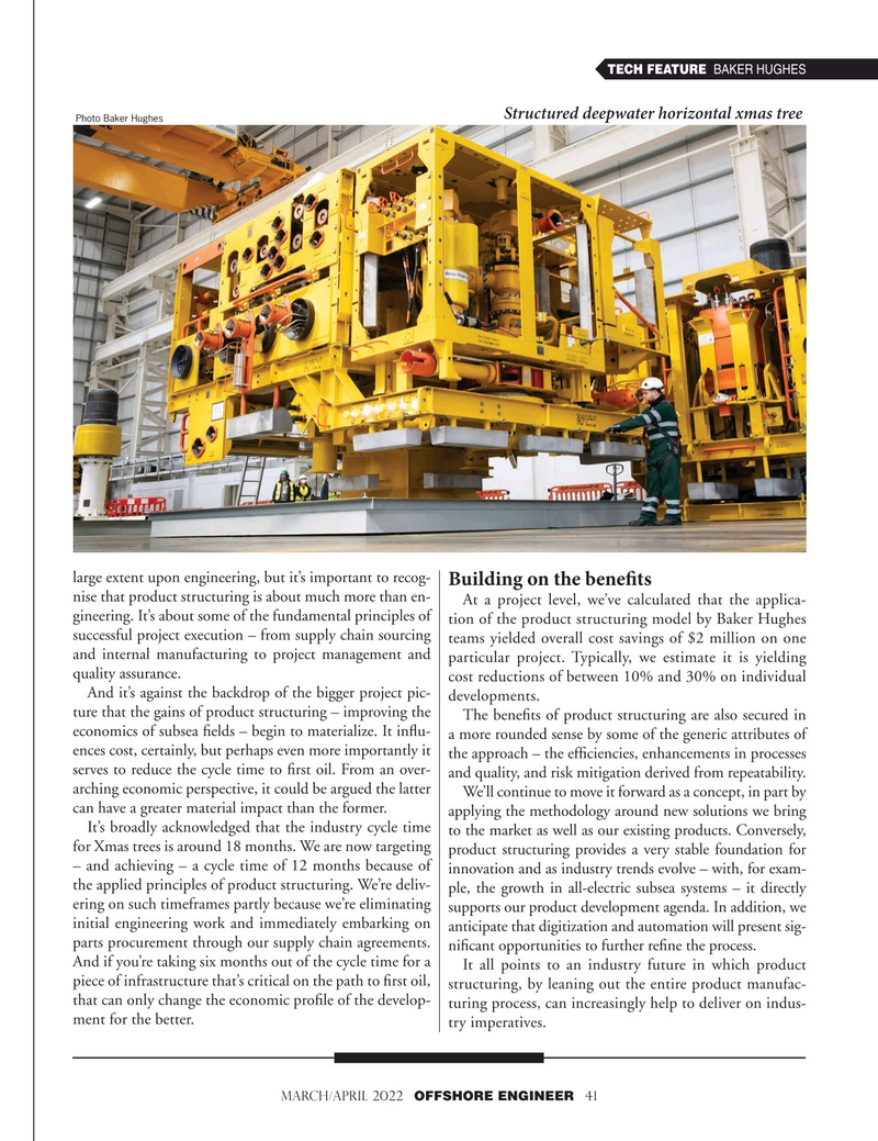 Offshore Engineer Magazine, page 41,  Mar 2022