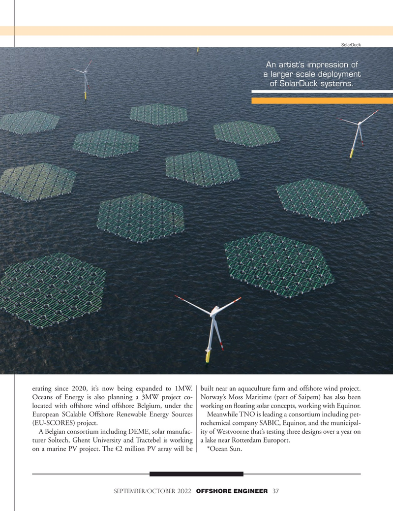 Offshore Engineer Magazine, page 37,  Sep 2022