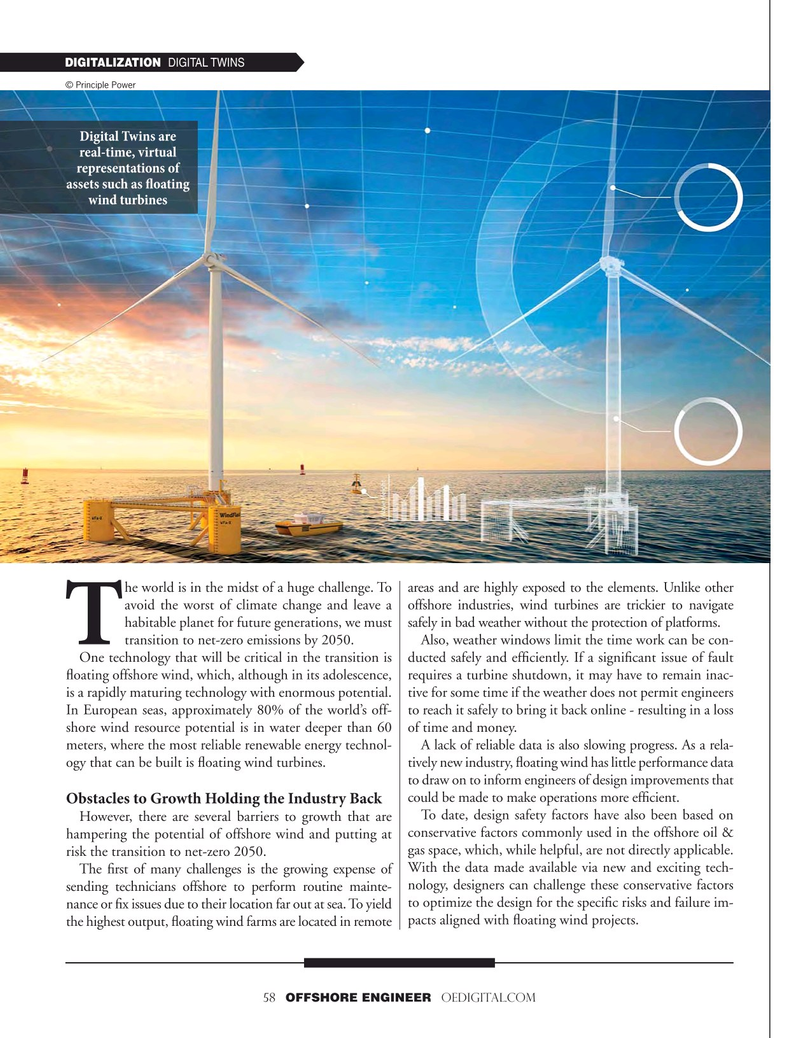 Offshore Engineer Magazine, page 58,  Nov 2022