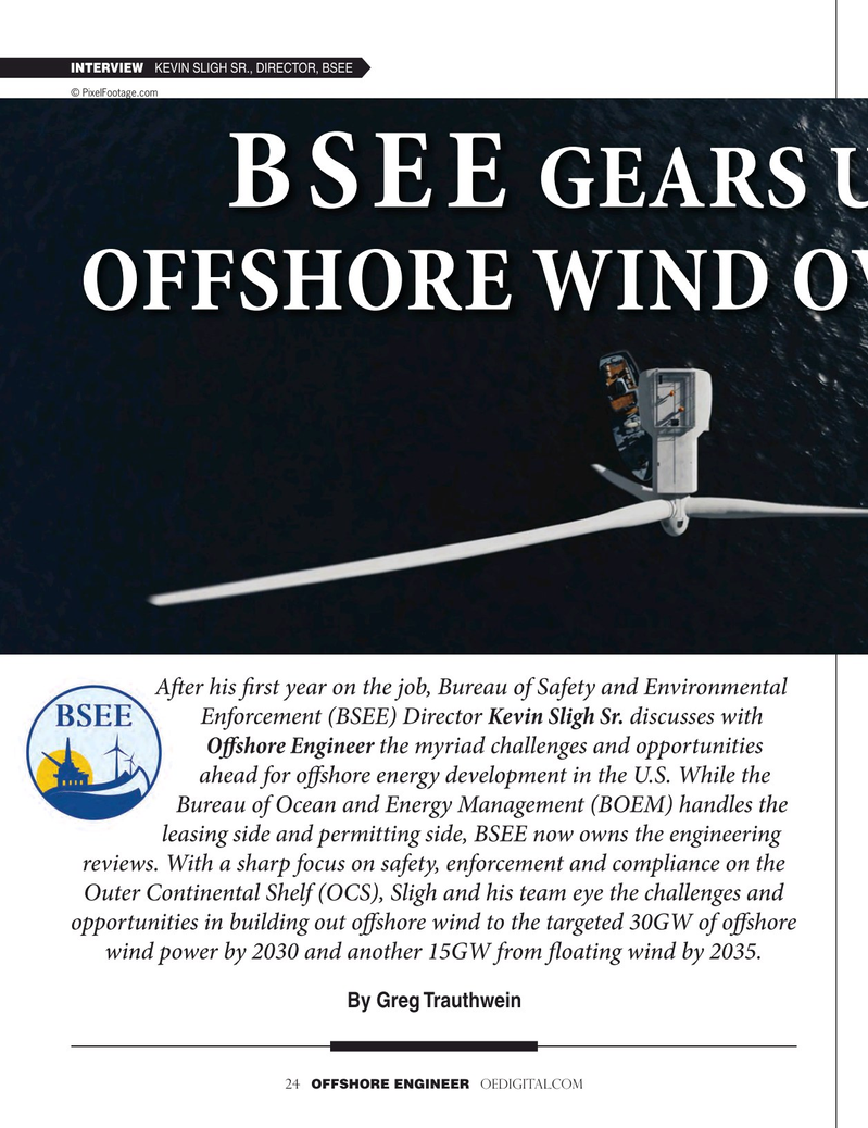 Offshore Engineer Magazine, page 24,  Mar 2023