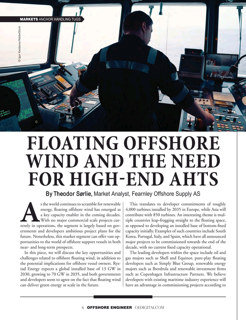 Offshore Engineer Magazine, page 6,  Mar 2023