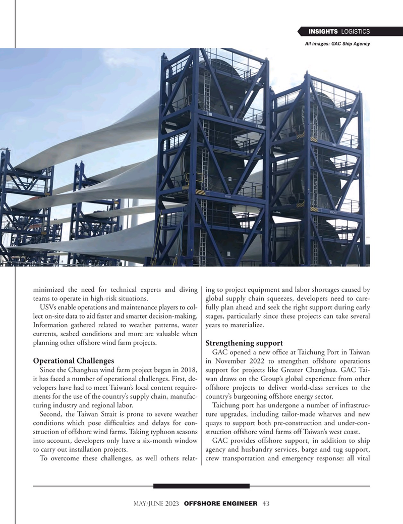 Offshore Engineer Magazine, page 43,  May 2023