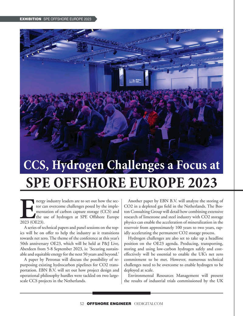 Offshore Engineer Magazine, page 52,  May 2023