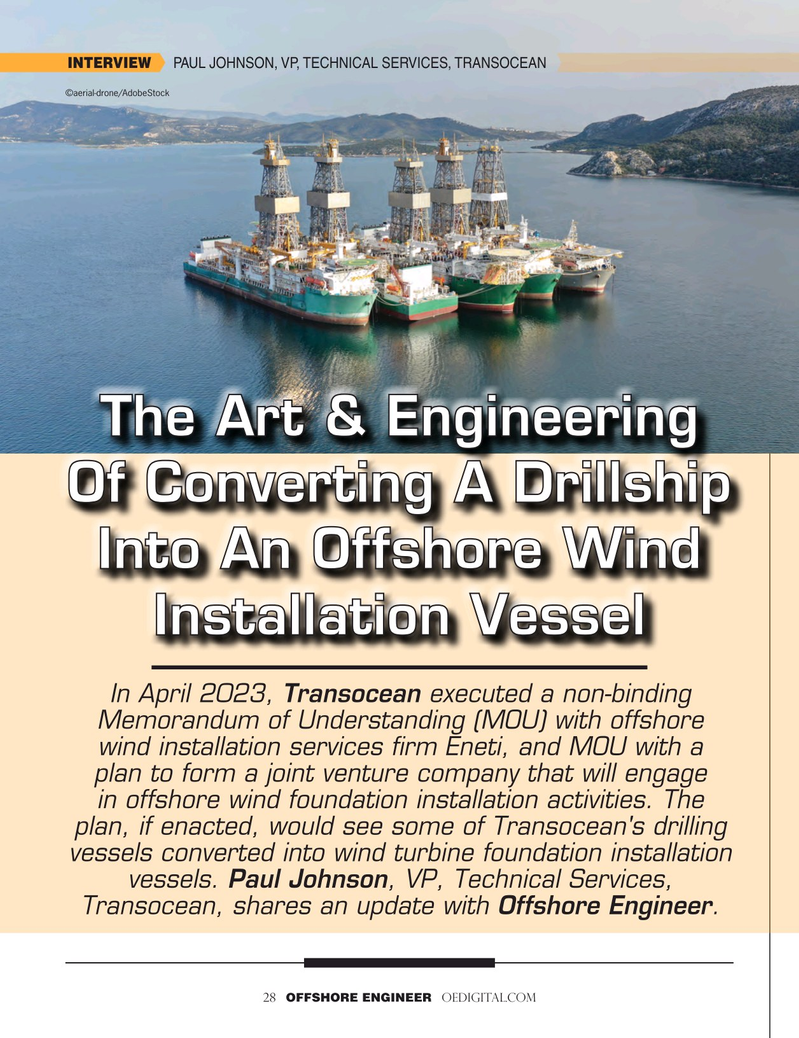 Offshore Engineer Magazine, page 28,  Jul 2023