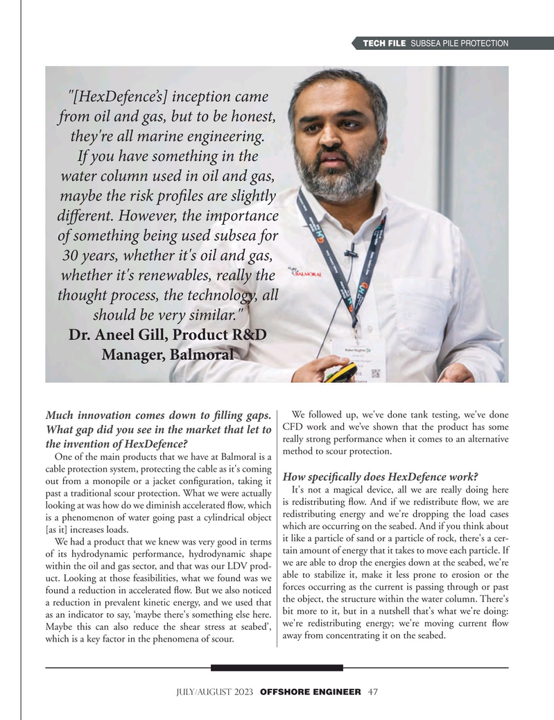 Offshore Engineer Magazine, page 47,  Jul 2023