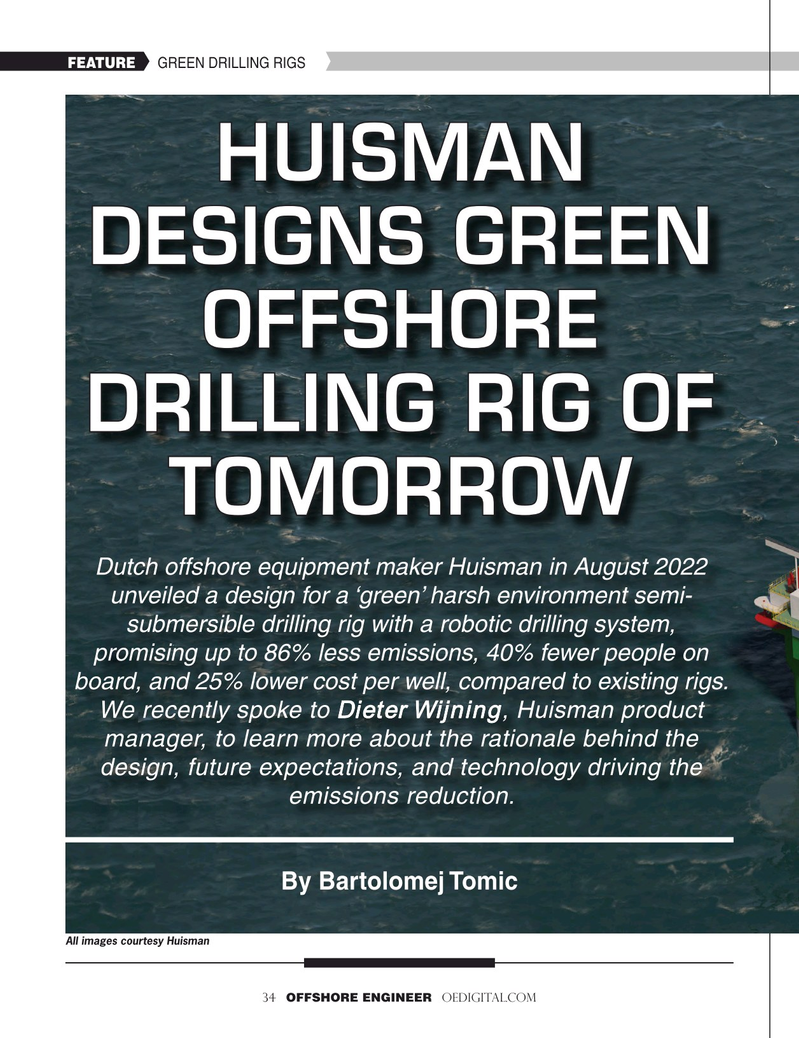 Offshore Engineer Magazine, page 34,  Nov 2023