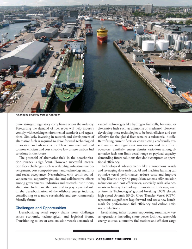Offshore Engineer Magazine, page 43,  Nov 2023