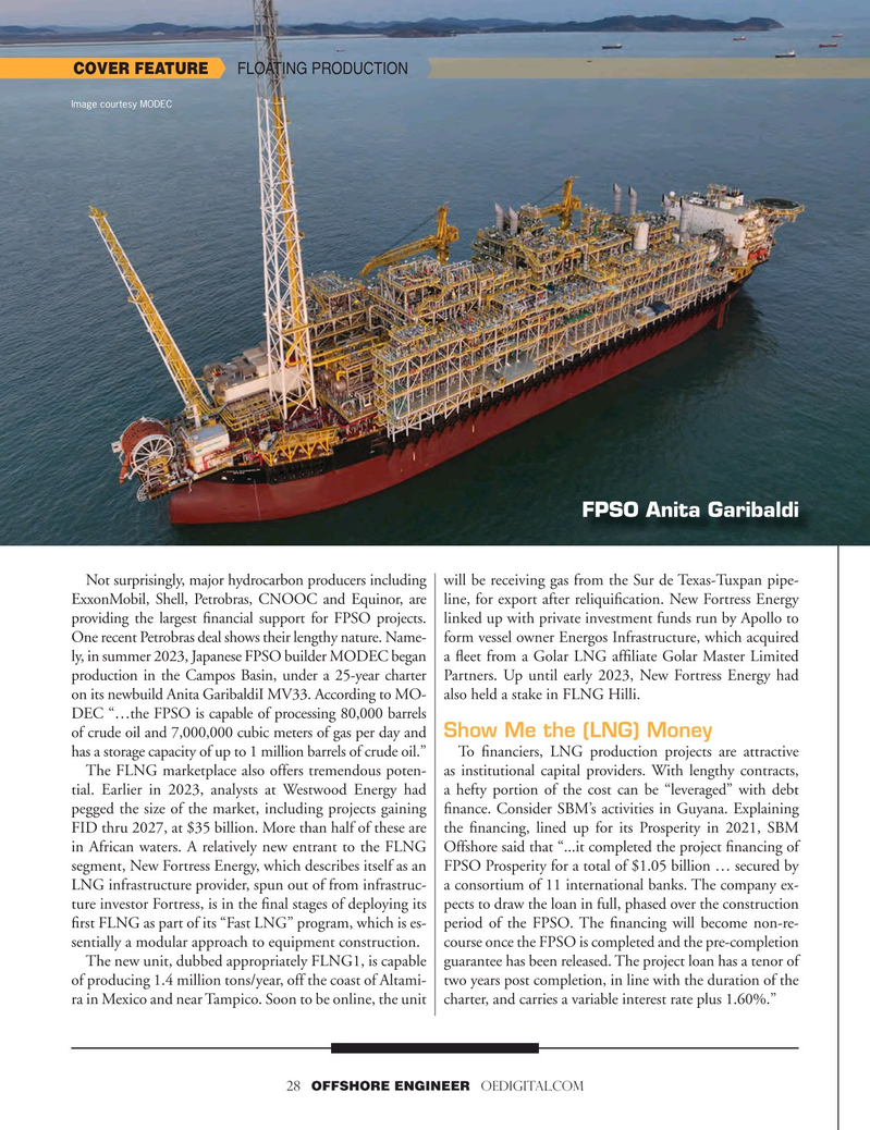 Offshore Engineer Magazine, page 28,  Jan 2024