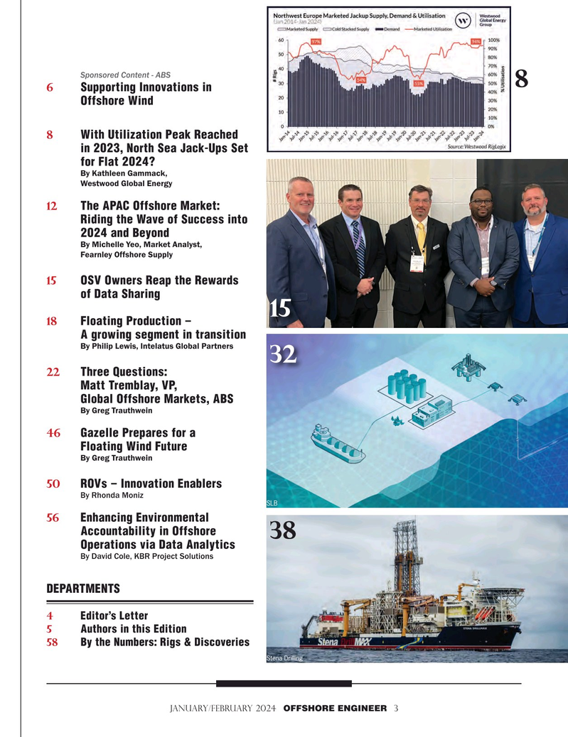 Offshore Engineer Magazine, page 3,  Jan 2024