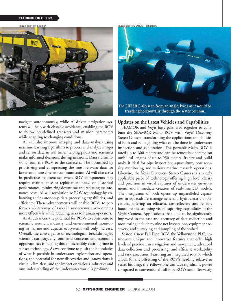 Offshore Engineer Magazine, page 52,  Jan 2024