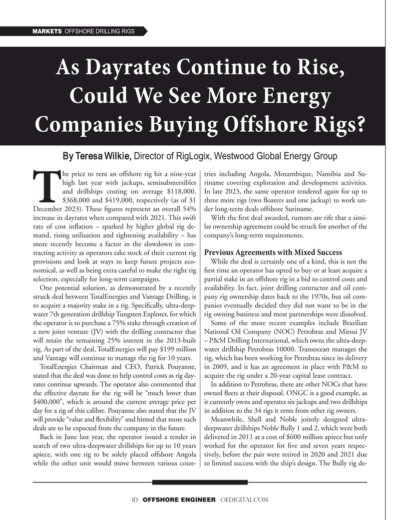 Offshore Engineer Magazine, page 10,  Mar 2024