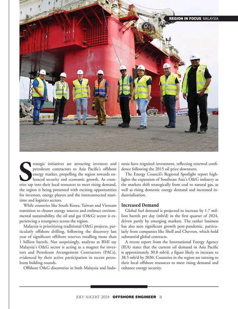 Offshore Engineer Magazine, page 31,  Jul 2024