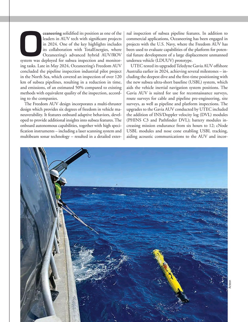 Offshore Engineer Magazine, page 49,  Jul 2024